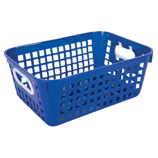 Elizabeth Richards Large Classroom Storage Basket Dark Blue - Modern Teaching Aids NZ
