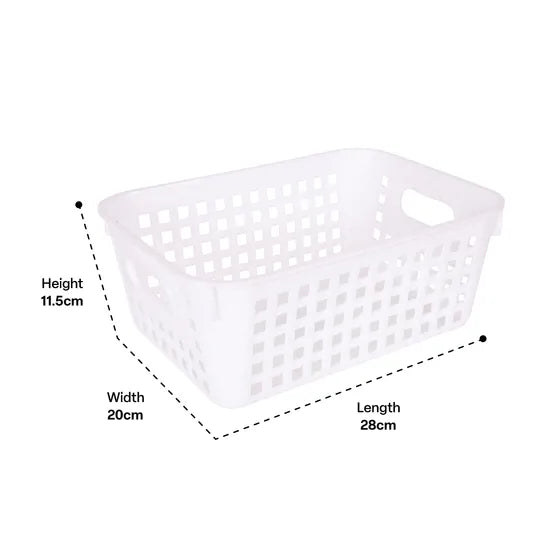 Elizabeth Richards Large Classroom Storage Basket White - Modern Teaching Aids NZ