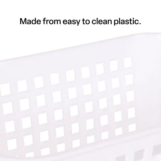 Elizabeth Richards Large Classroom Storage Basket White - Modern Teaching Aids NZ