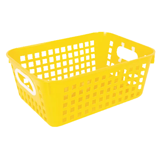 Large Classroom Storage Basket - Yellow - Modern Teaching Aids NZ