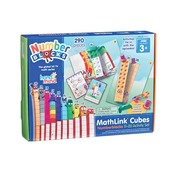 Numberblocks MathLink Cubes 11-20 Activity Set - Modern Teaching Aids NZ