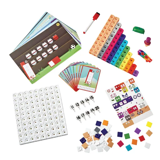 Numberblocks MathLink Cubes 11-20 Activity Set - Modern Teaching Aids NZ