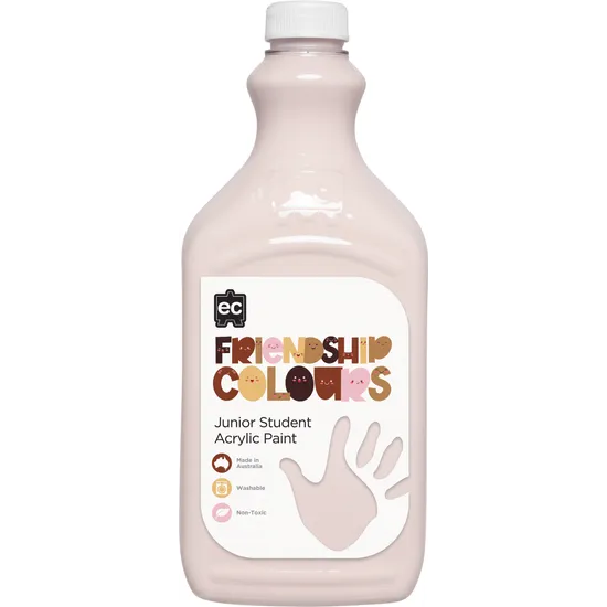 Friendship Colours Acrylic Paint 2 L - Set of 6