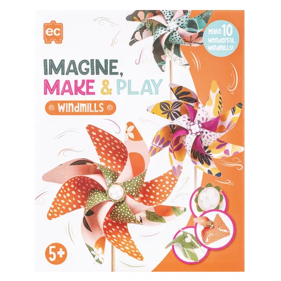 Imagine Make & Play Wonderful Windmills 10pk - Modern Teaching Aids NZ