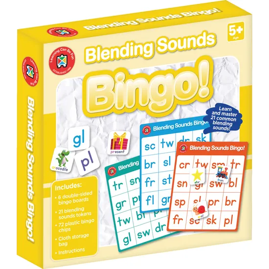 Blending Sounds Bingo - Modern Teaching Aids NZ