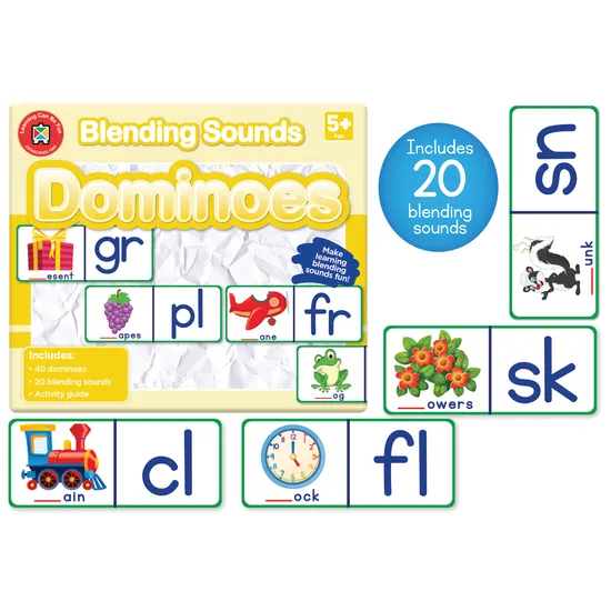 Blending Sounds Dominoes - Modern Teaching Aids NZ