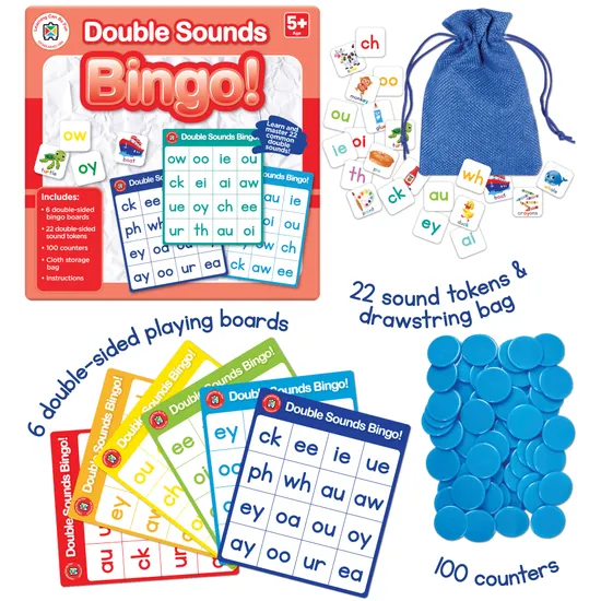 Double Sounds Bingo - Modern Teaching Aids NZ