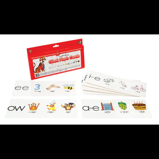 Double Sounds Giant Flash Cards - Modern Teaching Aids NZ