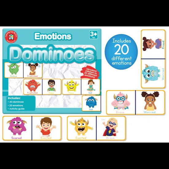 Emotions Dominoes - Modern Teaching Aids NZ