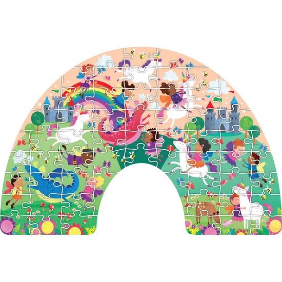 Fairyland: Rainbow Shaped Floor Puzzle - Modern Teaching Aids NZ