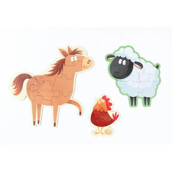 My First Puzzles: On the Farm - Modern Teaching Aids NZ