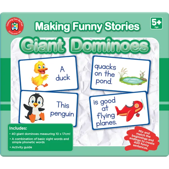 Making Funny Stories Giant Dominoes - Modern Teaching Aids NZ