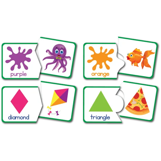 Match-Up Colours & Shapes - Modern Teaching Aids NZ