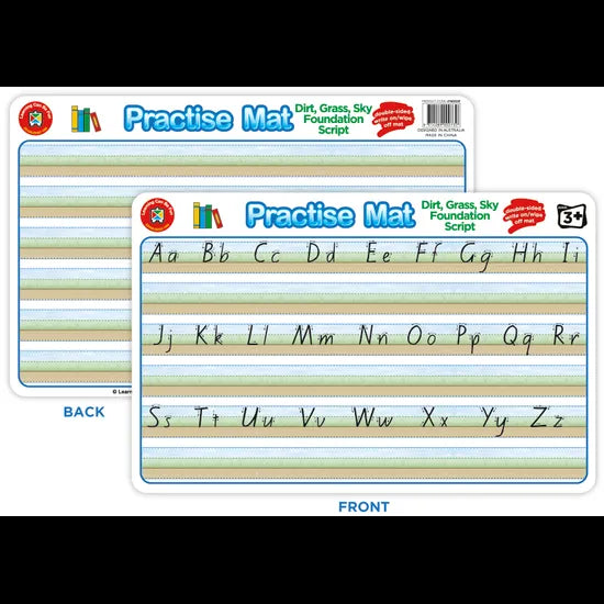 Practise Mat - Foundation - Dirt Grass Sky - Modern Teaching Aids NZ