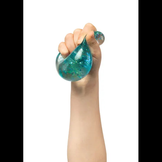 Sensory Sprouts Galaxy Glitter Balls - blue orange green - Modern Teaching Aids NZ