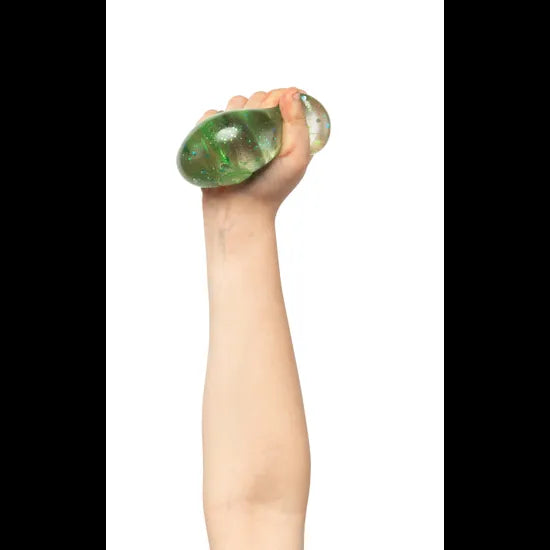 Sensory Sprouts Galaxy Glitter Balls - blue orange green - Modern Teaching Aids NZ