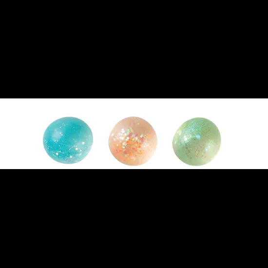 Sensory Sprouts Galaxy Glitter Balls - blue orange green - Modern Teaching Aids NZ
