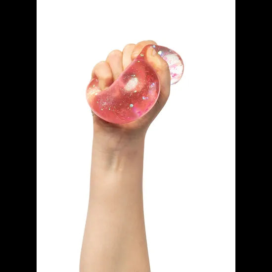 Galaxy Glitter Balls - pink yellow purple - Modern Teaching Aids NZ