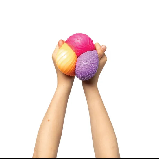 Sensory Sprouts Mindful Monster Balls - pink purple orange - Modern Teaching Aids NZ