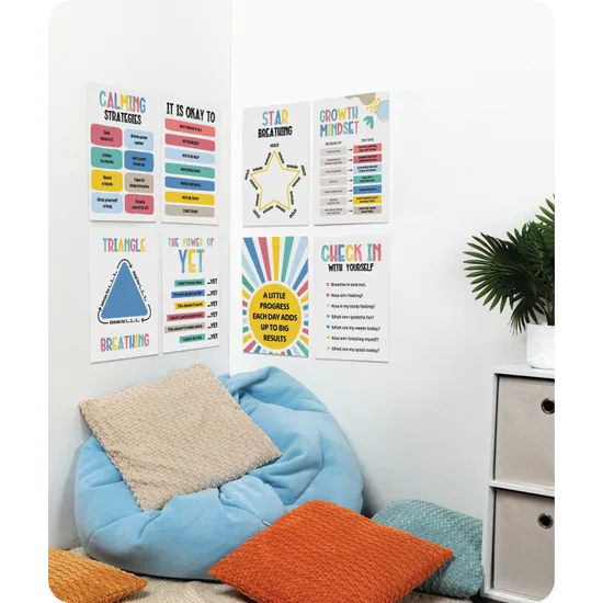 Growing Minds Calming Corner Poster Set
