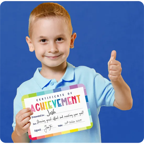 Giggle & Grow Achievement Certificates - Pack of 30 - Modern Teaching Aids NZ