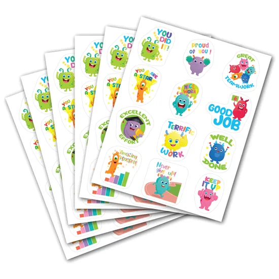 Giggle & Grow Motivational Stickers - Pack of 72 - Modern Teaching Aids NZ