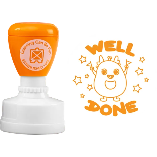 Giggle & Grow Well Done Merit Stamp - Modern Teaching Aids NZ