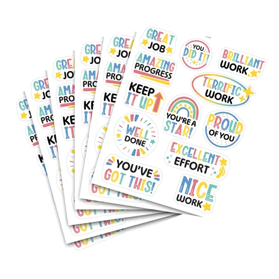 Growing Minds Merit Stickers Book