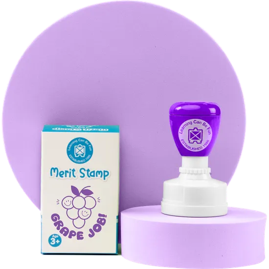 Grape Job Merit Stamp - Modern Teaching Aids NZ