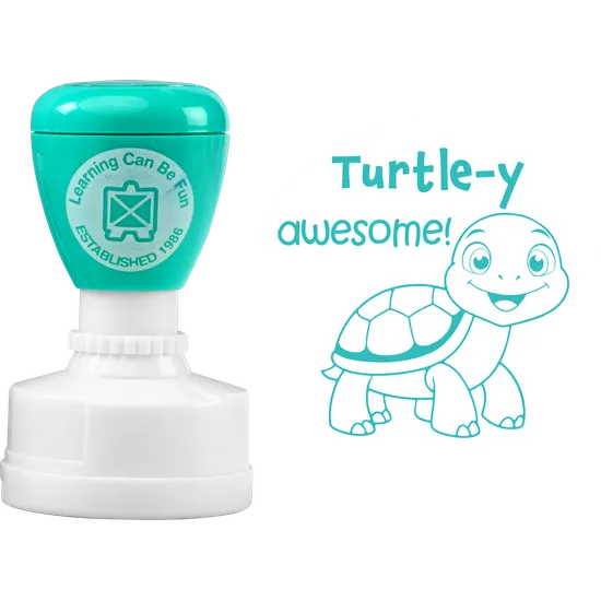 Turtle-y Awesome Merit Stamp - Modern Teaching Aids NZ