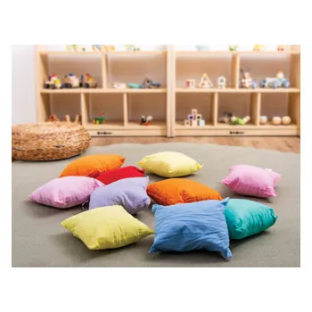 Cushions Assorted Colours Set of 10 - Modern Teaching Aids NZ