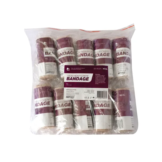 Crepe Bandage Heavy Weight 10 cm - Pack of 10 - Modern Teaching Aids NZ