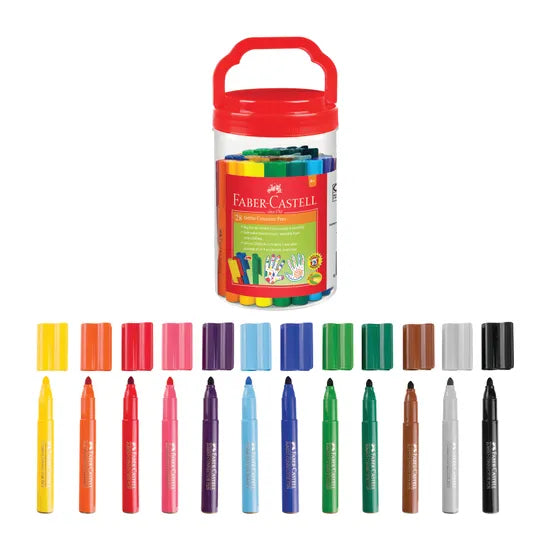 Jumbo Connector Pens - Tub of 28 - Modern Teaching Aids NZ