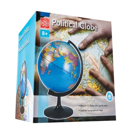 Edu-Toys - Swivel Globe - 28cm - Modern Teaching Aids NZ