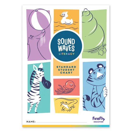 Sound Waves Spelling - Standard Student Chart - Modern Teaching Aids NZ
