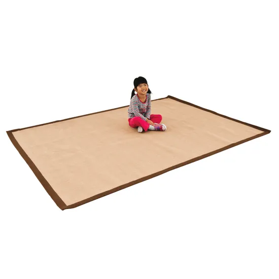 Jute Floor Rug - 240 (L) x 180 (W) cm - Modern Teaching Aids NZ