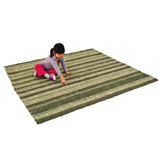 Botanica Striped Rug - 180 (L) x 180 (W) cm - Modern Teaching Aids NZ