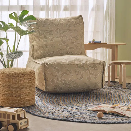 MTA Spaces - Round Jute Pouf - Modern Teaching Aids NZ