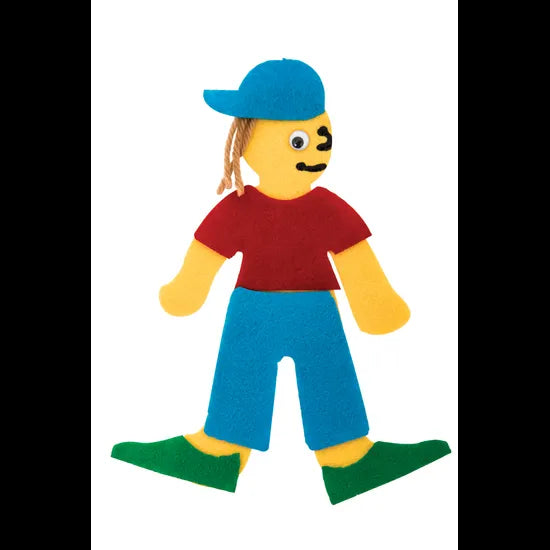 Felt Clothing - Pack of 50 - Modern Teaching Aids NZ