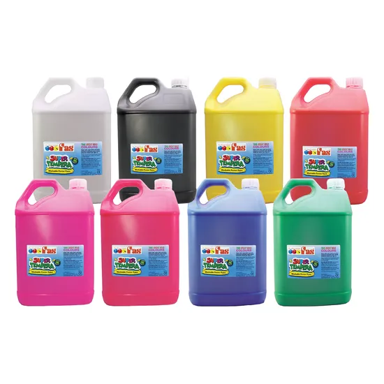 FAS Super Tempera Paint - Kit of 8