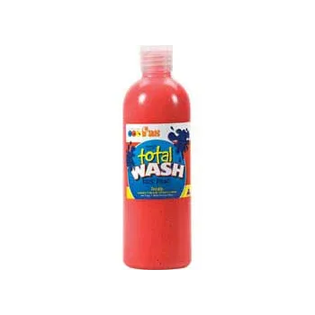 Total Wash Paint - Cool Red 500ml - Modern Teaching Aids NZ