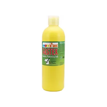 Fabric Ink 500ml - Yellow - Modern Teaching Aids NZ