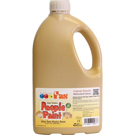 FAS Super Tempera People Paint 2 L - Pack of 6