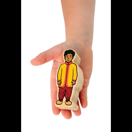 Wooden Multicultural Village People - Set of 42 - Modern Teaching Aids NZ