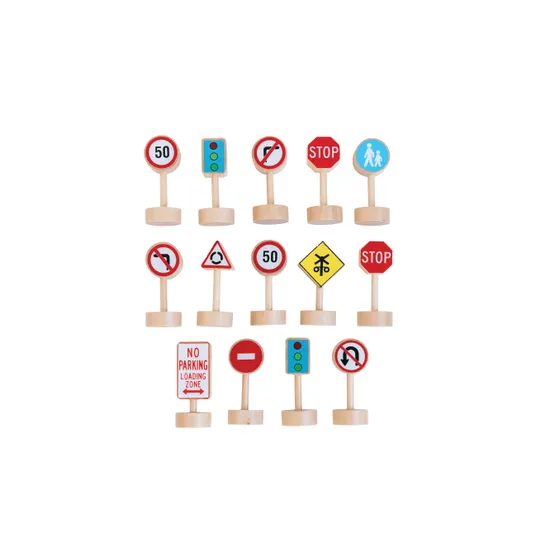 Learning Traffic Signs 14 Pieces - Modern Teaching Aids NZ