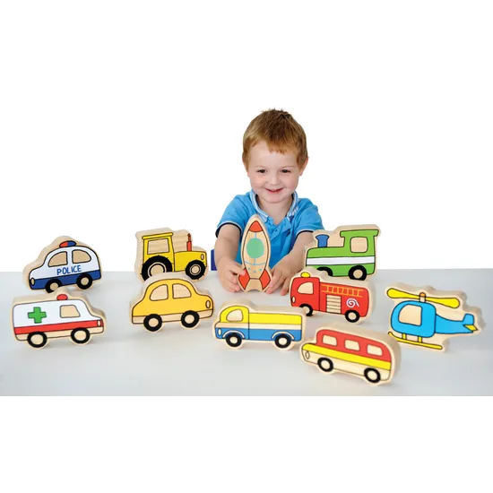 My Town Vehicle Set of 10 - Modern Teaching Aids NZ