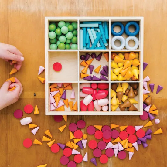 Sort and Design Blocks - 241 pieces - Modern Teaching Aids NZ