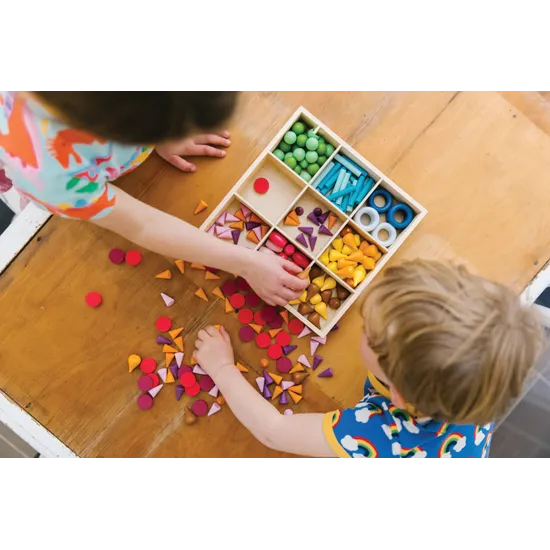 Sort and Design Blocks - 241 pieces - Modern Teaching Aids NZ