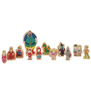 The Freckled Frog Wooden Fairytale Figures Add-On Set