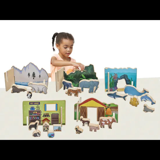 Happy Architect Animals In Their Habitat - Modern Teaching Aids NZ